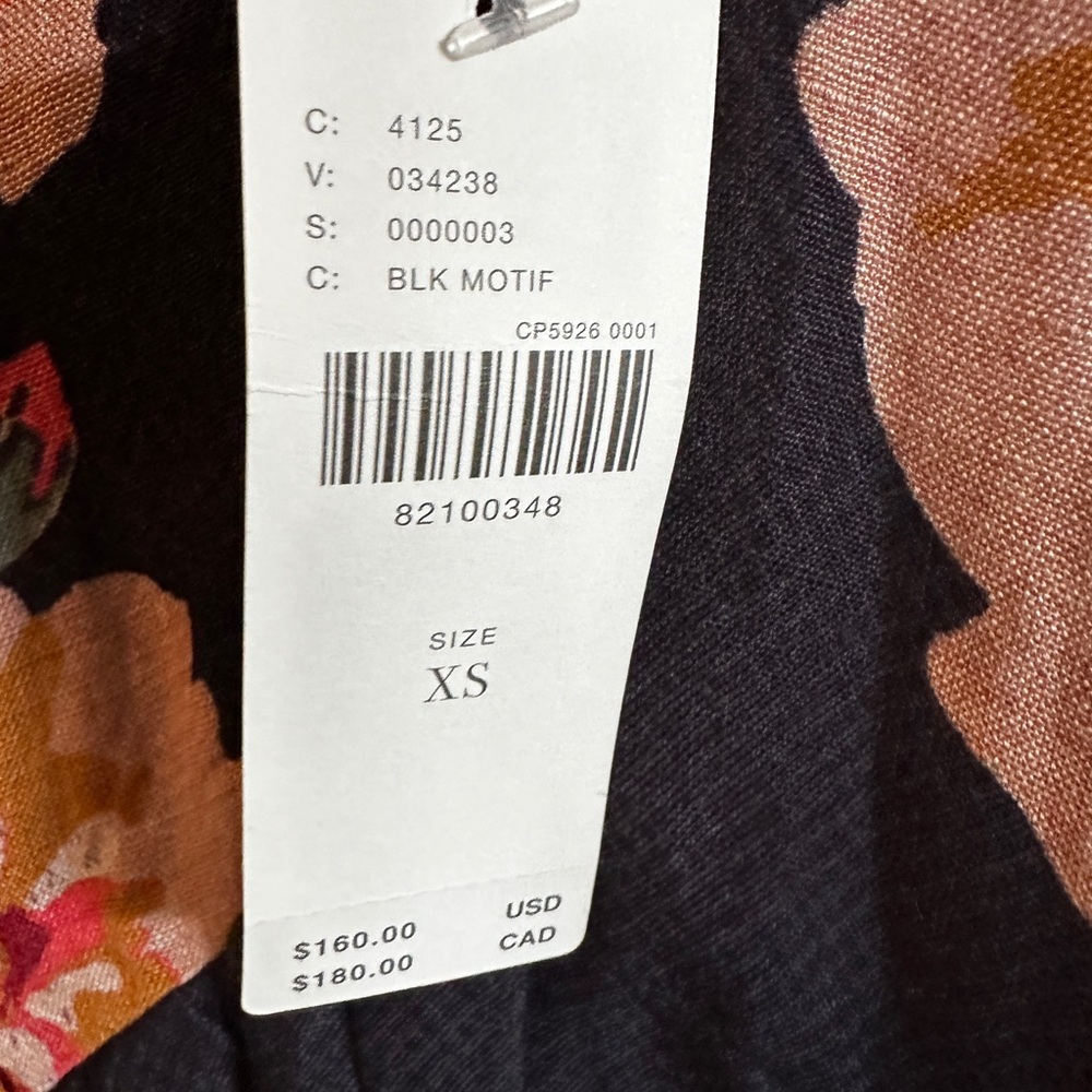 Anthropologie Ranna Gill V-Neck Printed Romper XS - Picture 5 of 7